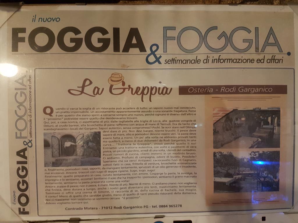 Case Vacanza La Greppia Rodi Garganico Eksteriør billede